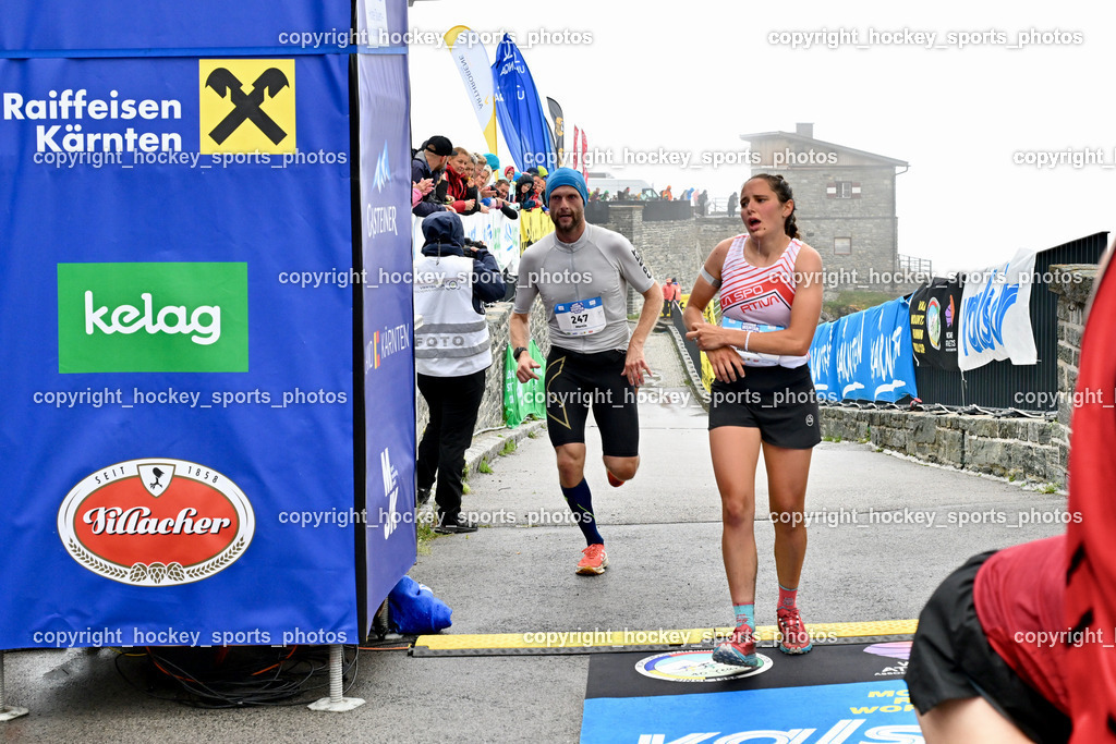 Großglockner Mountain Run | #30 SOMA Madalena, #247 Bauernhofer Martin, Großglockner Mountain Run, Großglockner Mountain Run 2024 am 07.07.2024 in Heiligenblut (Großglockner), Austria, (Photo by Bernd Stefan)
