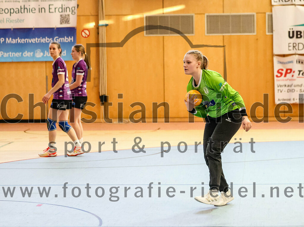 2023-12-16_102_SpVgg_Altenerding_gegen_HC_Donau-Paar_II | Erding, Deutschland, 16.12.2023:
Handball, Bezirksoberliga Frauen Altbayern 2023 / 2024, 10. Spieltag, SpVgg Altenerding gegen HC Donau/Paar II, Endergebnis: 22:22

Foto: Christian Riedel / fotografie-riedel.net