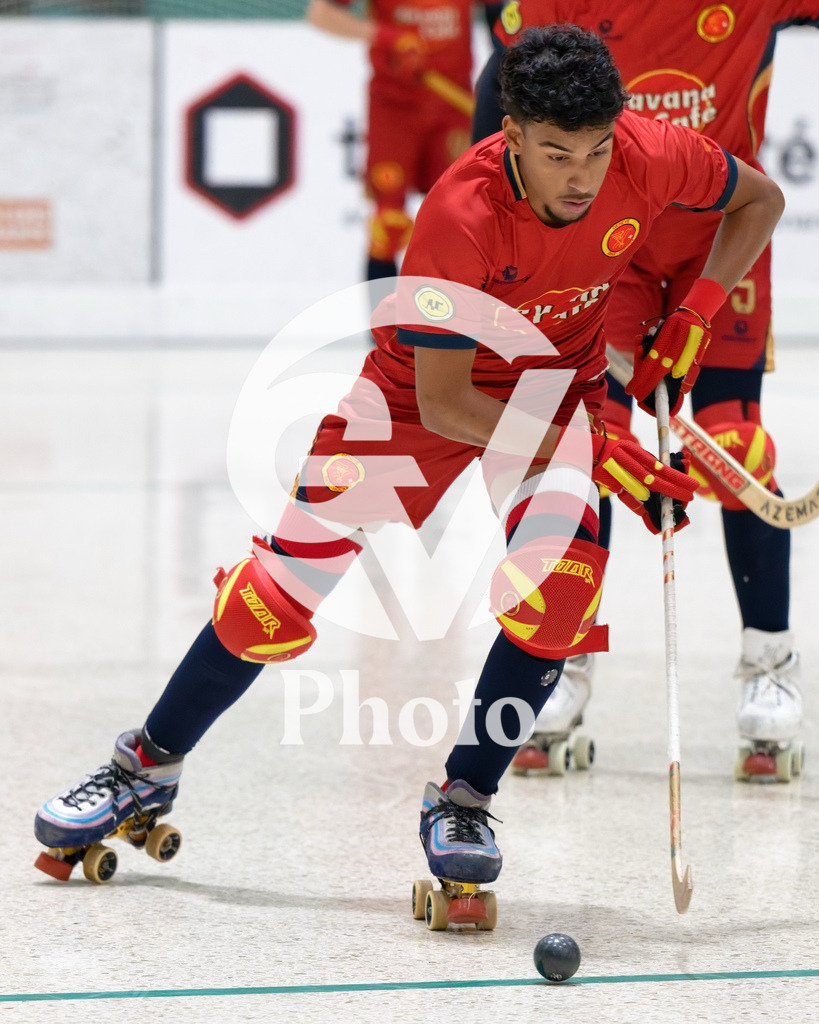 LNA - Geneve RHC v RC Biasca |  during the LNA match between Geneve RHC and RC Biasca at Centre Sportif Queue D'Arve in Geneve, Switzerland