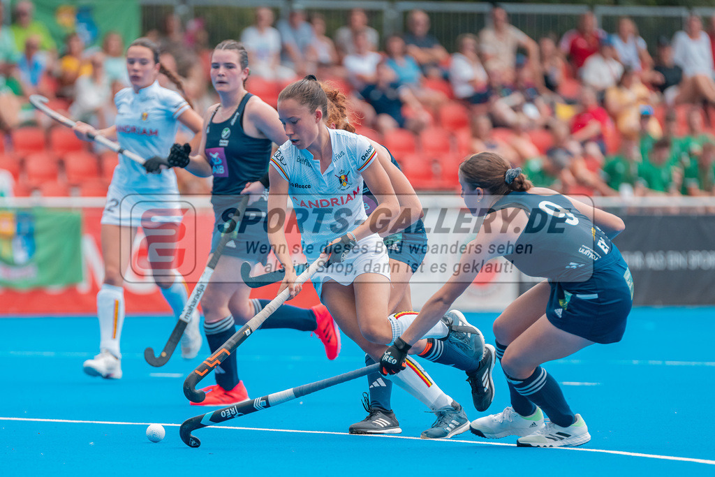 HK_20230709_100242 | Euro Hockey WU18 Belgium - Ireland Championship Girls &amp; Boys am 9.7.2023 CHTC , Krefeld ,