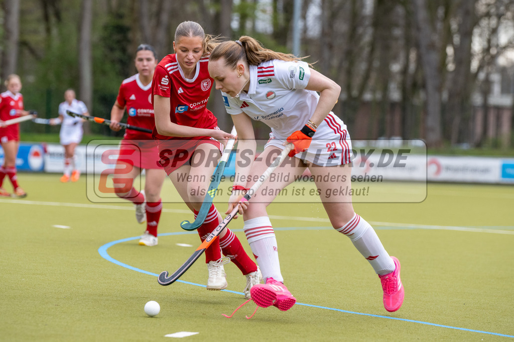 SFE_20260321_0073 | Köln, Deutschland, 21.03.26: Feldhockey 1. Bundesliga Damen zwischen Rot-Weiss Köln - Bremer HC im REWE Sportpark am 21.03.2026 in Köln, Deutschland. (Foto von Stephan Fehrmann)Köln, Germany, 21.03.26: Feldhockey 1. Bundesliga Damen between Rot-Weiss Köln - Bremer HC in REWE Sportpark at 21.03.2026 in Köln, Deutschland. (Foto from Stephan Fehrmann)