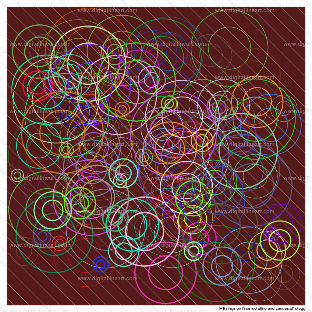149-rings-frosted-olive-and-canvas-of-elegy | digitallineart - Realisiert mit Pictrs.com