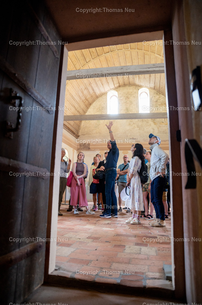DSC_7438 | Lorsch, Welterbetag des Kloster Lorsch, Führung in der Königshalle, ,, Bild: Thomas Neu