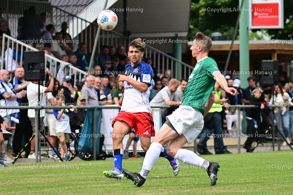Fußball I Herren I Testspiel  I TSV Elstorf - Hamburger SV I 5.7.2025 | a-hannig - Realisiert mit Pictrs.com