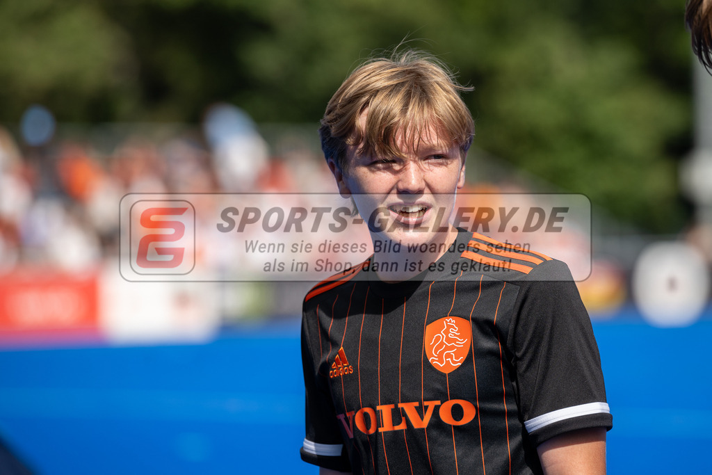 SFE_20230716_0137 | EuroHockey EM U18 Boys 3th 4th Netherlands vs Spain am 16.07.2023 in Krefeld (Gerd-Wellen-Hockeyanlage), Photo: Stephan Fehrmann 2023 (Sports-Gallery)