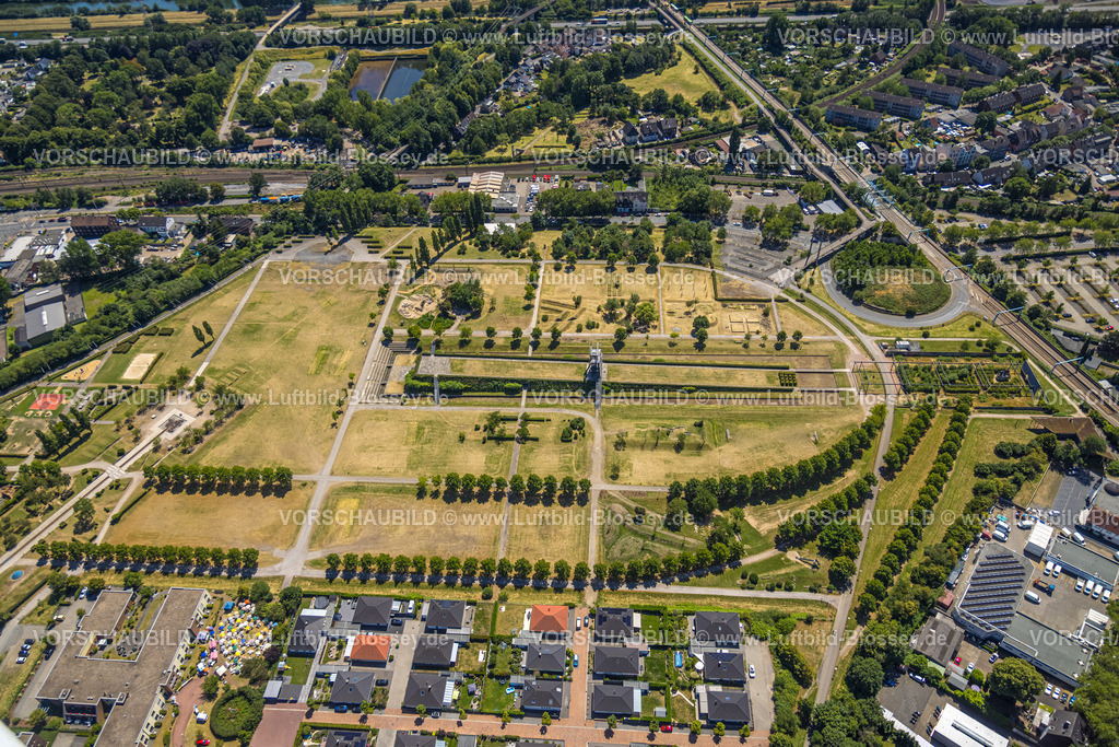 Oberhausen230705656 | Luftbild, OLGA Park, Borbeck, Oberhausen, Ruhrgebiet, Nordrhein-Westfalen, Deutschland