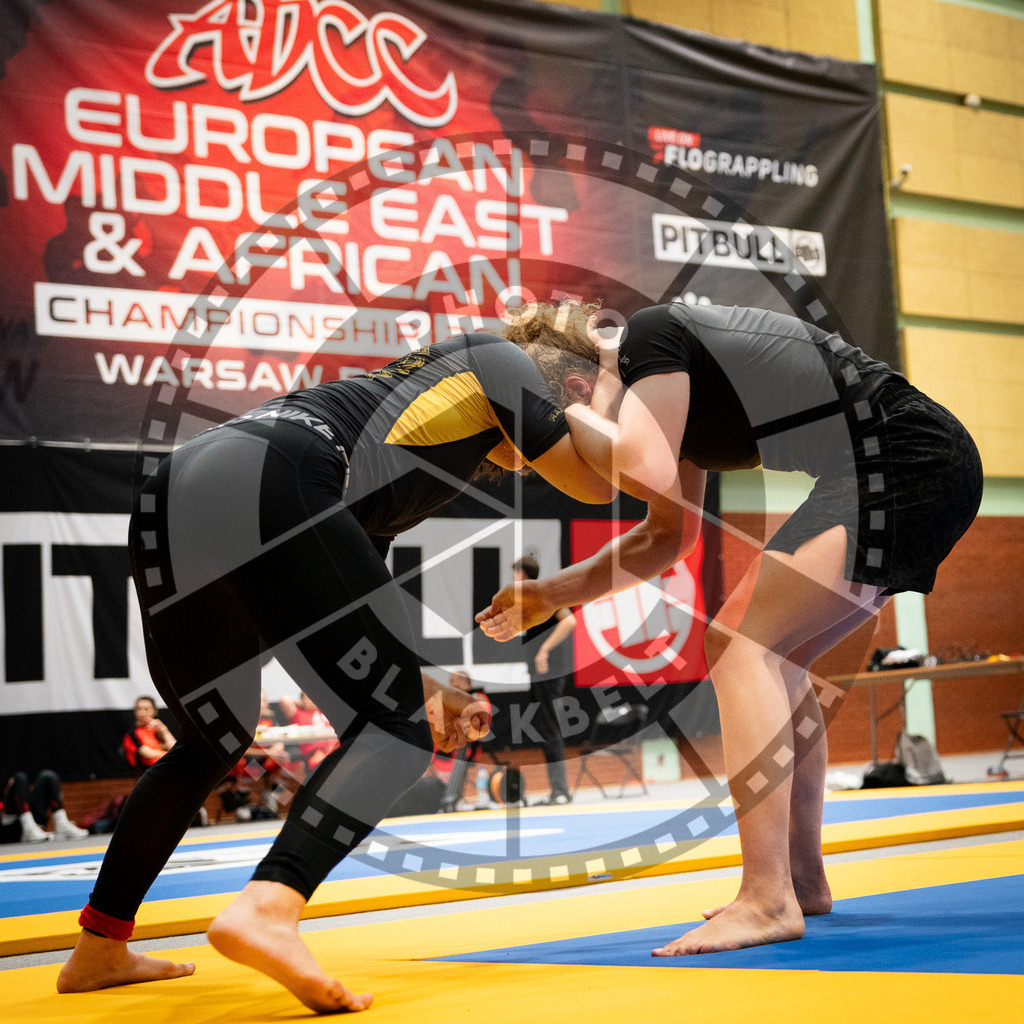20250906PBB4405 | Fighters compete during the ADCC European Trials  competition in Warsaw, Poland, on September 6, 2025.