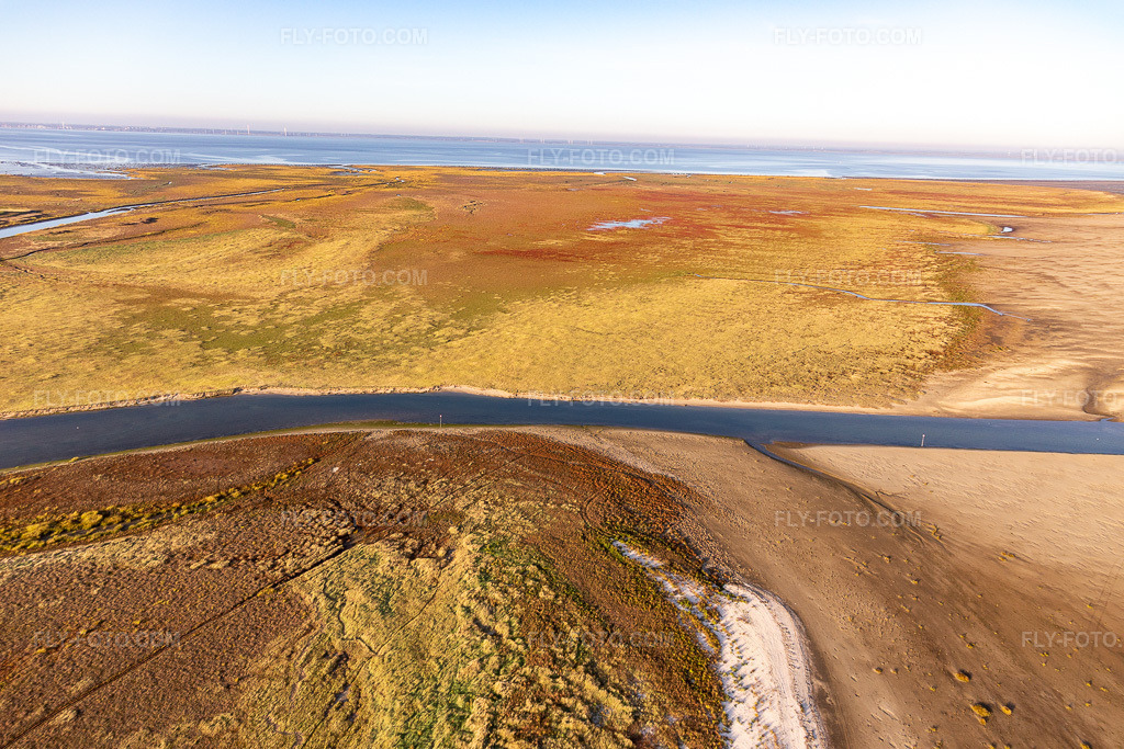 Aerial view: View of the town in Fanø in the state South Denmark, Denmark.Photo: IMG_118907.jpg taken on 09/21/2019 by Werner Riehm/FLY-FOTO.comResolution of the original: 5472 x 3648 px