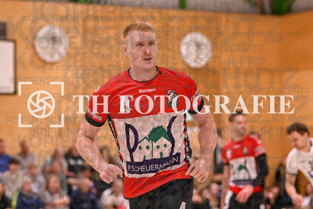 GER, SG Maulburg/Steinen - HSG Dreiland, Handball, Landesliga Suedbaden, 4. Spieltag, Saison 2024/2025, 12.10.2024 | Jannick Eichin (SG Maulburg/Steinen, #04)GER, SG Maulburg/Steinen - HSG Dreiland, Handball, Landesliga Suedbaden, 4. Spieltag, Saison 2024/2025, 12.10.2024Foto: TH Fotografie/Thomas Hess