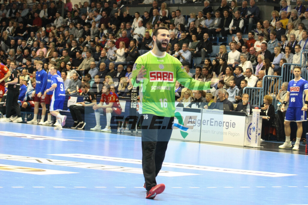 VFL Gummersbach - Füchse Berlin | Tibor Ivanisevic - © Sportfoto-Sale (MK) - Realisiert mit Pictrs.com