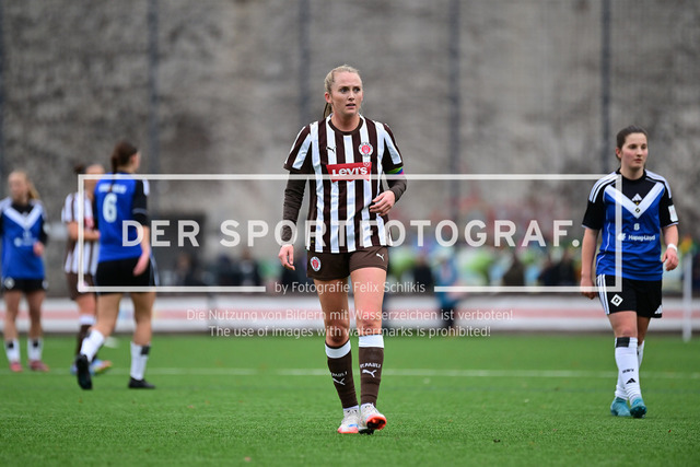 Fußball I Frauen I Saison 2025-2026 I Regionalliga Nord I 10. Spieltag I FC St. Pauli - Hamburger SV U20 I 11718 | Der Sportfotograf. - Realisiert mit Pictrs.com