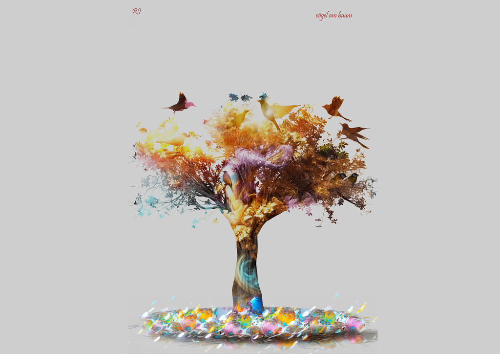 vögel am baum | raphyshop. - Realisiert mit Pictrs.com