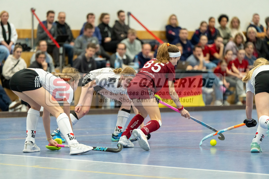 HK_20250223_102991 | Deutsche Meisterschaft wU14 Spiel um Platz 3  am 23.2.2025 Düsseldorfer HC, Düsseldorf