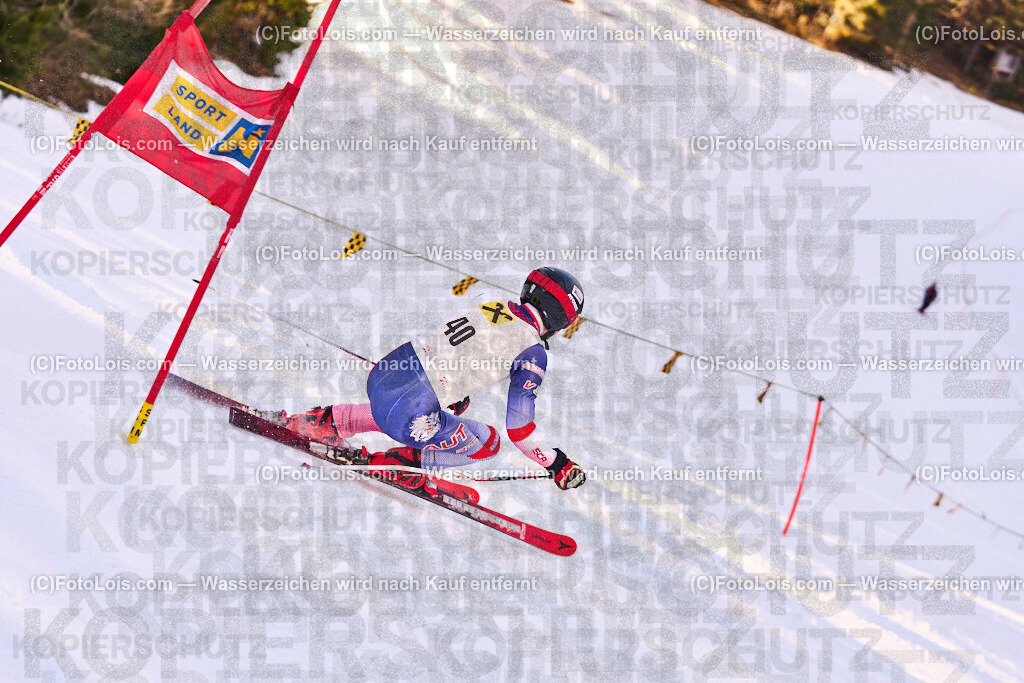 ALP0691_MastersCup-RTL-I_LKHF_Frisch Christoph | NÖ Raiffeisen MastersCup, Jugend - Damen - Herren, Riesentorlauf-Rennen 1 auf der Fuchswaldpiste, durchführender Verein: Schiklub Lackenhof, So 9. Februar 2025.