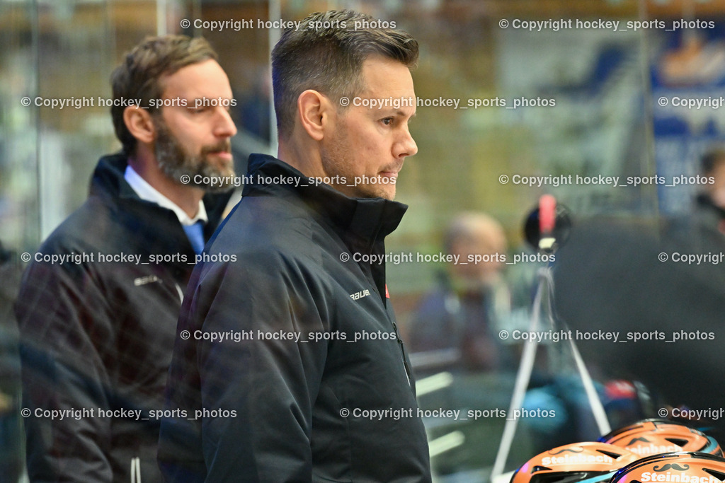 EC IDM Wärmepumpen VSV vs. Black Wings Linz 20.11.2022 | Headcoach Black Wings Linz LUKAS PHILIPP