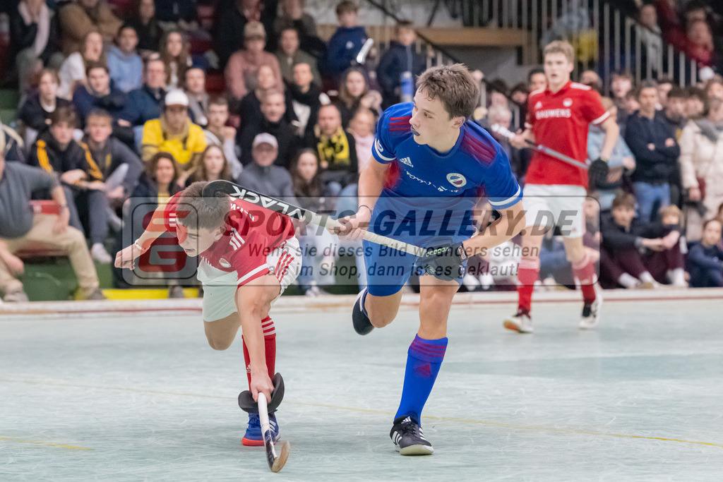 HK_20230305_106326 | Deutsche Meisterschaft MU16 Finale Mannheimer HC - Rot-Weiss Köln / Ehrungen am 5.3.2023 RWK, Köln ,