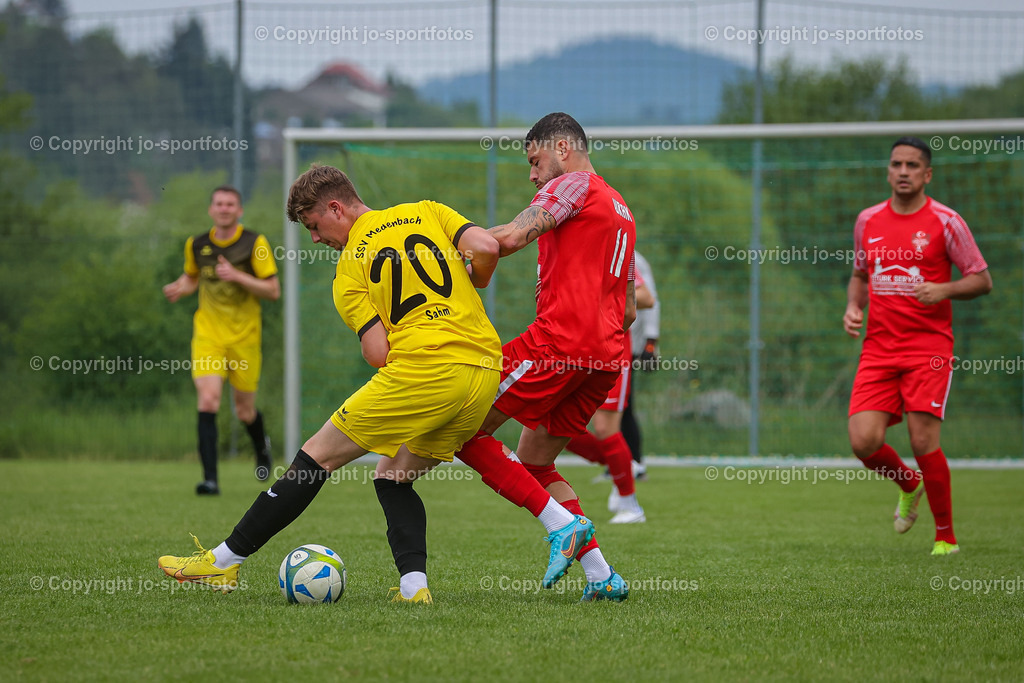 BQ3I7220 | 21.05.2023; Kreisoberliga West; Rasenplatz Medenbach; SSV Medenbach - SG Türk-Ata/Türkgücü Wetzlar; Ergebnis: 1:2 (1:0)