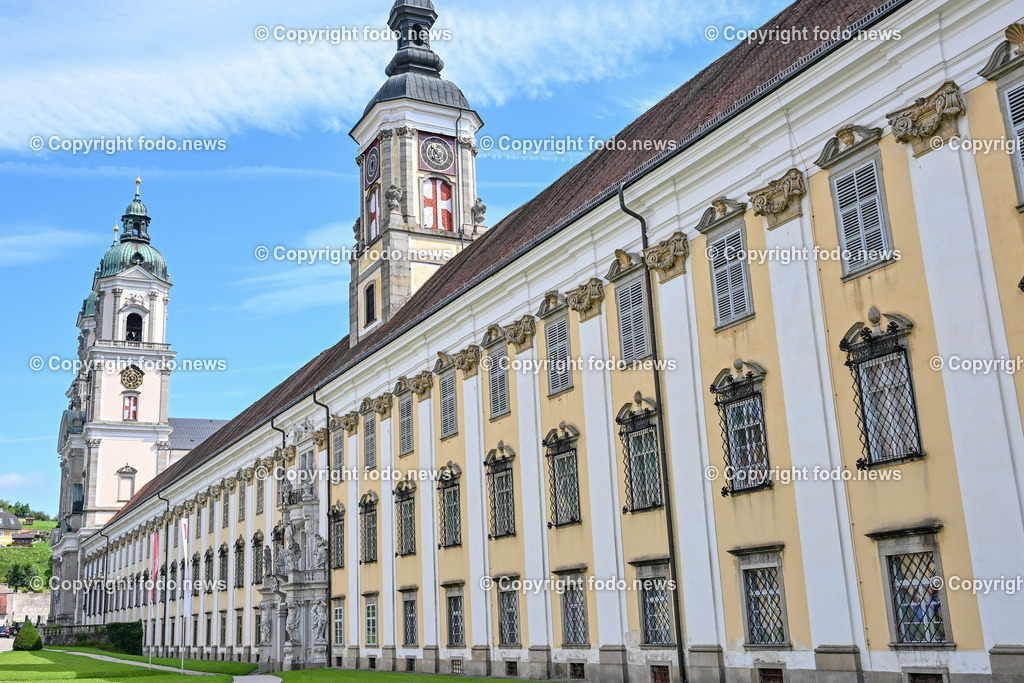 Stift St. Florian_ 08.08.023-60 | 08.08.2023, St. Florian, AUT, Augustiner Chorherrenstift St. Florian, im Bild Augustiner Chorherrenstift St. Florian