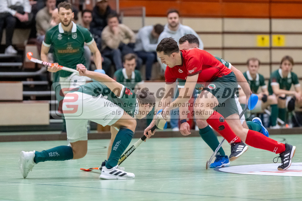 HK_20250110_101307 | 1. Bundesliga Halle Herren Crefelder HTC - Uhlenhorst Mülheim am 10.1.2025 Glockenspitz Halle Krefeld, Krefeld ,