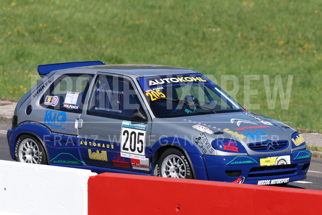 FIA European Hill Climb Championship – Rechberg 2026    | FIA European Hill Climb Championship at Rechberg, held from 24 to 26 April 2026 near Tulwitz, Styria, Austria. The image shows Gabriel POSCH (AUT) Citroen Saxo VTS.     