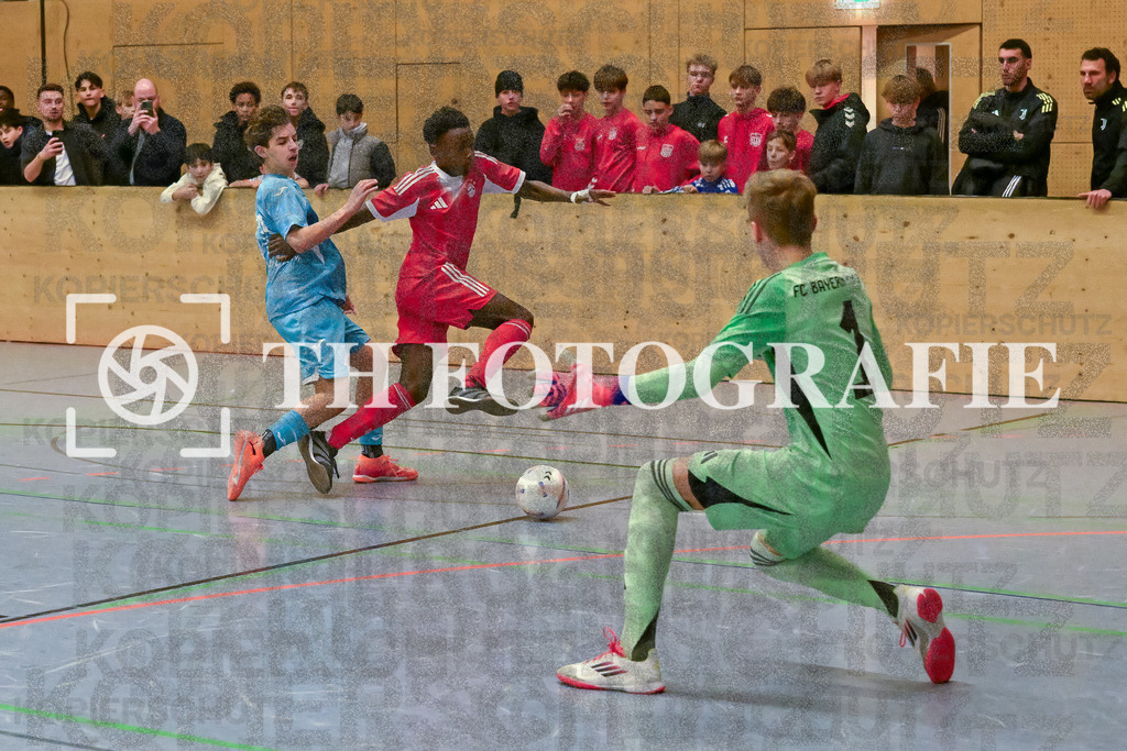 GER, TSG Hoffenheim - FC Bayern München, Fussball, U14 Hallenturnier, PS-Immo-Cup 2026, 18.01.2026 | TSG Hoffnheim, FCB
