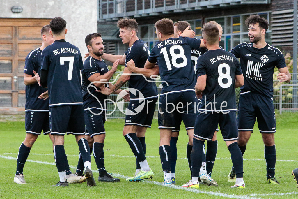 TSV Firnhaberau - BC Aichach | Jubel nach 0-1