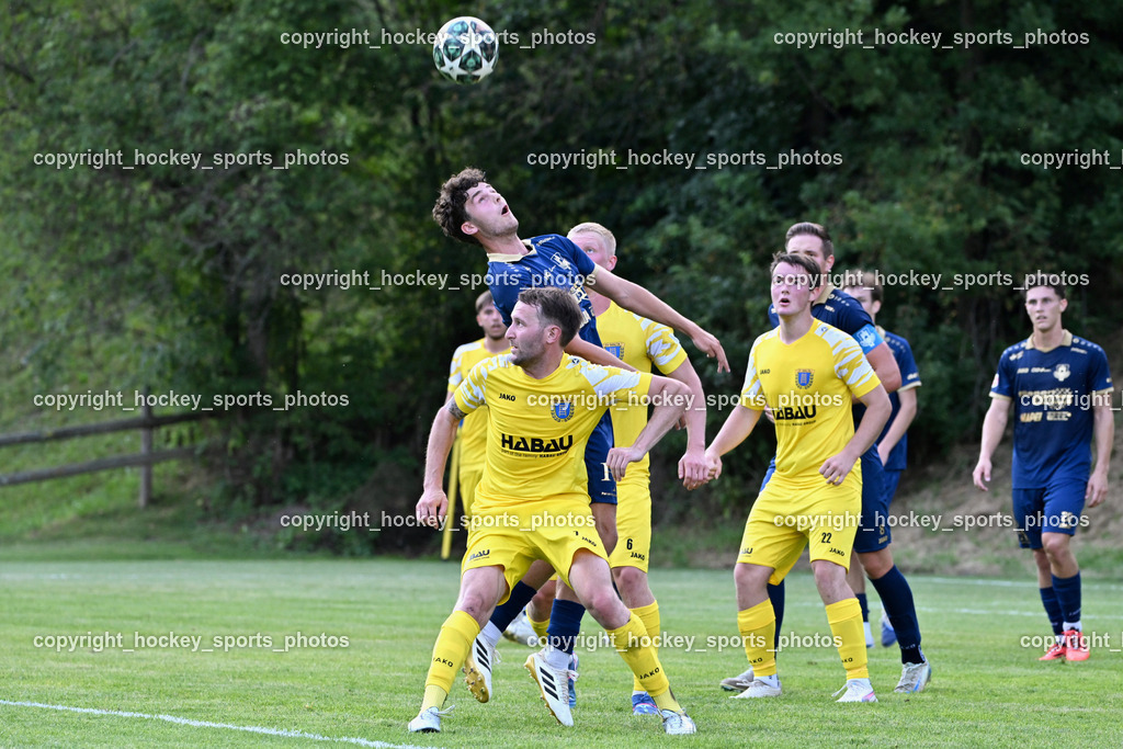 SV Malta vs. ATUS Velden | #7 Sandro Reinhold Seebacher SV Malta, #22 Martin Weber SV Malta, #19 Manuel Guggenberger ATUS Velden, SV Malta vs. ATUS Velden, SV Malta vs. ATUS Velden am 19.08.2025 in Malta (Sportplatz Malta), Austria, (Photo by Bernd Stefan)