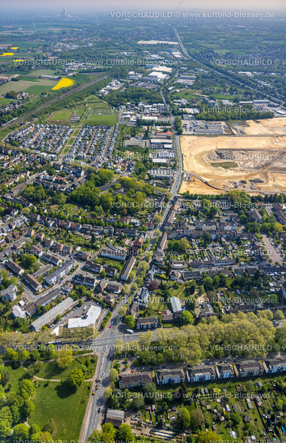 Recklinghausen220500993 | Luftbild der ehemaligen Trabrennbahn Recklinghausen, an der Autobahn A2, mit nördlicher Tangente der Blitzkuhlenstraße,  König-Ludwig, Recklinghausen, Ruhrgebiet, Nordrhein-Westfalen, Deutschland