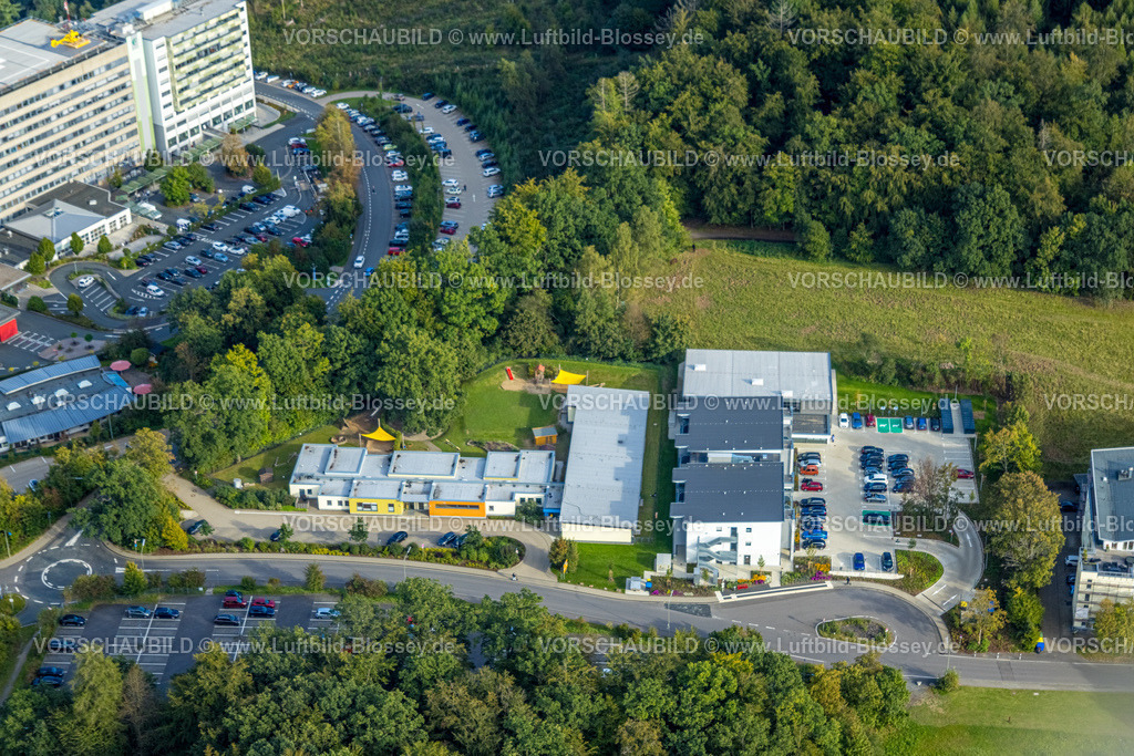Siegen230912745 | Luftbild, Kindergarten Kinder(t)räume, Eiserfeld, Siegen, Siegerland, Nordrhein-Westfalen, Deutschland