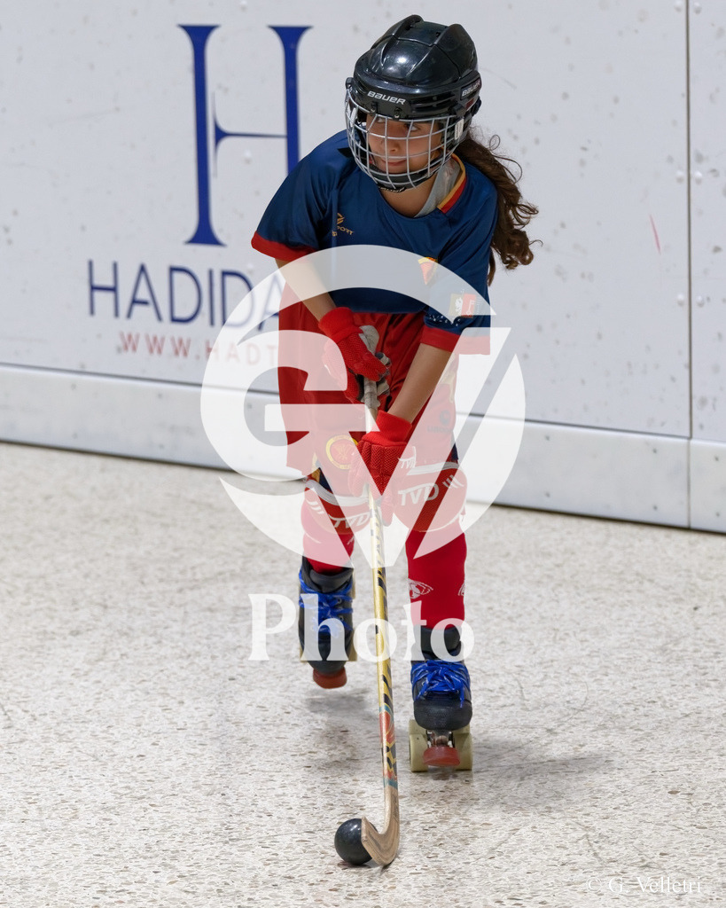 U13  - Geneve RHC v HC Munsingen W  |  during the U13  match between Geneve RHC and HC Munsingen W  at Centre sportif de la queue d'arve in Geneve, Switzerland