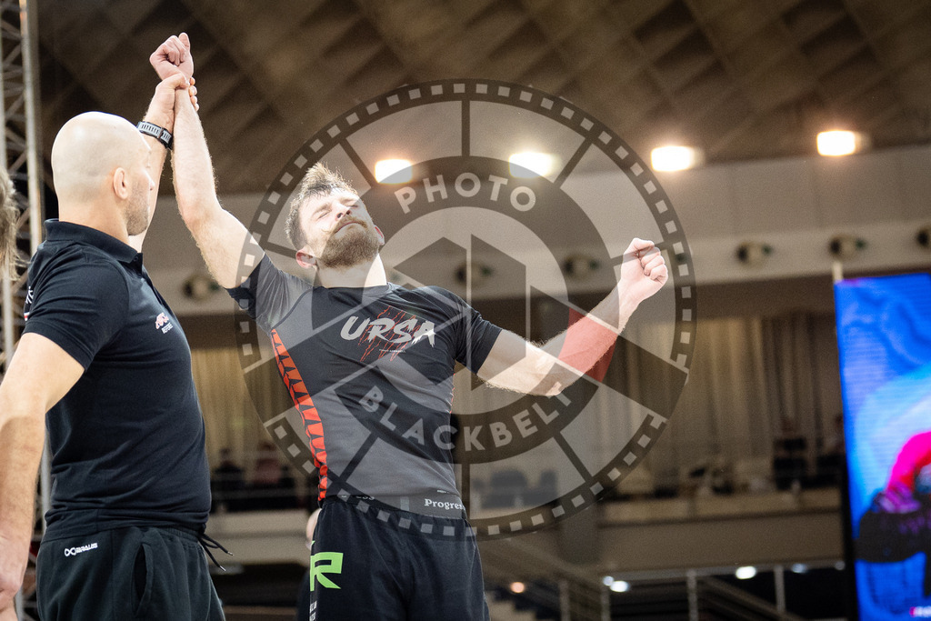 20260214PBB3188 | Fighters compete during the ADCC European Trials  competition day 1 in Belgrade, Serbia, on February 14, 2026.