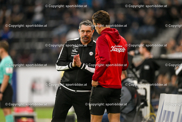 AUT, Admiral Bundesliga, LASK Linz vs FC Red Bull Salzburg | 12.04.2024, Raiffeisen Arena Linz, AUT, Admiral Bundesliga, LASK Linz vs FC Red Bull Salzburg, im Bild Thomas Darazs, Trainer Lask Linz (Lask), Maximilian Ritscher, Co-Trainer Lask Linz (Lask)


// Admiral Bundesliga Match between LASK Linz and FC Red Bull Salzburg in Linz, Austria on 2024/04/12
