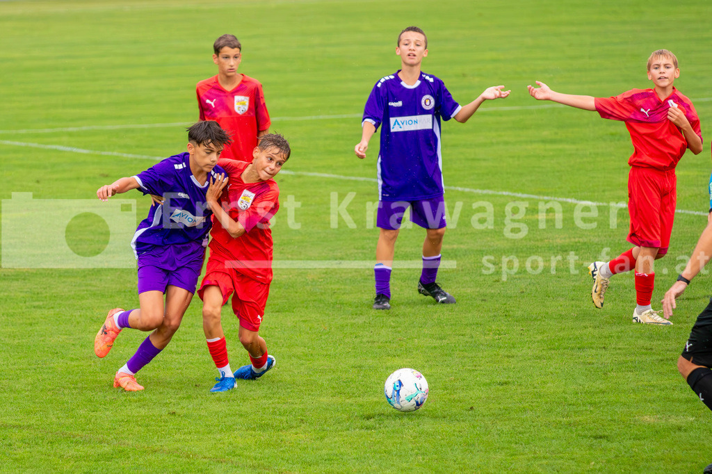 Fußball, Entwicklungsspiele der KFV-Auswahl  | Fußball, Entwicklungsspiele der KFV-Auswahl , KFVU14 am 05.09.2024 in Spittal (Stadion Landskron), Austria, (Photo by Ernst Krawagner sport-fan.at) - Realisiert mit Pictrs.com
