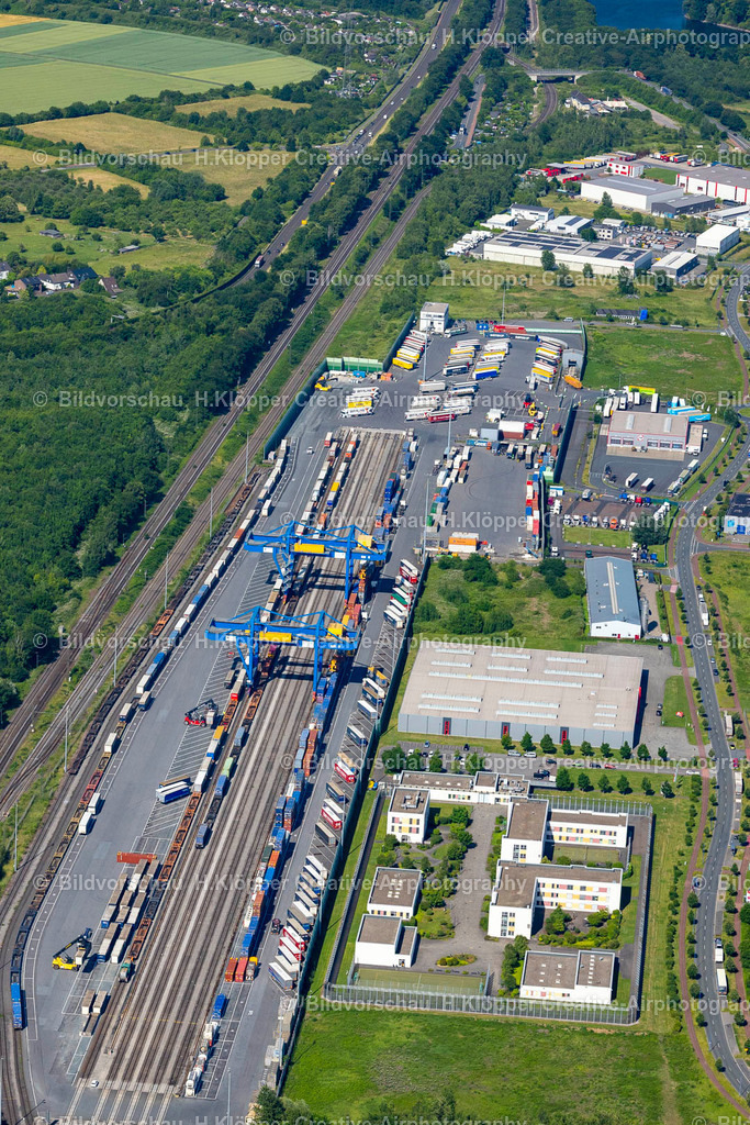 Luftbild Duisburg-4384 | Luftbild Container- Terminal " Samskip Multimodal Rail Terminal " im logport in Duisburg im Bundesland Nordrhein-Westfalen, Deutschland - Realisiert mit Pictrs.com
