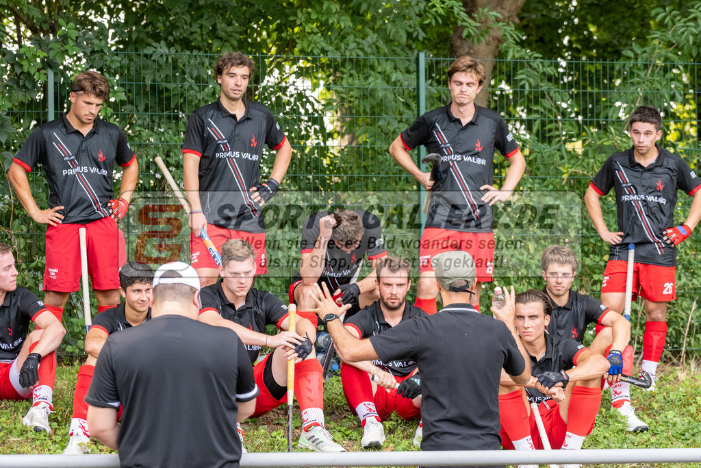 SFE_20230916_0020 | Hockey 1. Bundesliga Herren Rot-Weiss - TSV Mannheim am 16.09.2023 in Köln (KTHC Stadion Rot-Weiss Köln Tennis and Hockey Club), Photo: Stephan Fehrmann 2023 (Sports-Gallery)