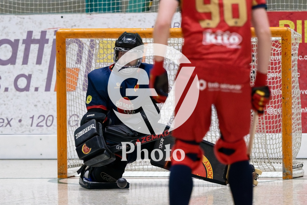LNA  - Geneve RHC v RHC Diessbach  |  during the LNA  match between Geneve RHC and RHC Diessbach  at Centre sportif de la queue d'arve in Geneve, Switzerland