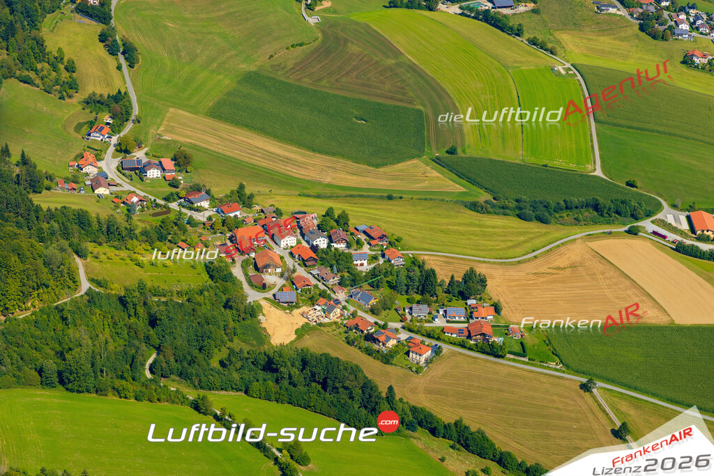 Eckertsreut Ringelai Bild- Das Luftbild wurde 2025 vom UL-Flugzeug heraus erstellt ( keine Drohne ) - Hochauflösende Luftaufnahme -Nicht vergleichbar mit Google Maps oder Satelittenbilder- Die Geschenkidee !Mit Lizenz und Bildrechte bestellbar