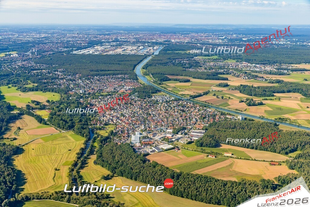 Luftbild Vs Google Maps  Katzwang  Nürnberg -Das Luftbild wurde 2025 vom UL-Flugzeug heraus erstellt ( keine Drohne ) - Hochauflösende Luftaufnahme -Nicht vergleichbar mit Google Maps oder Satelittenbilder- Die Geschenkidee !Mit Lizenz und Bildrechte bestellbar