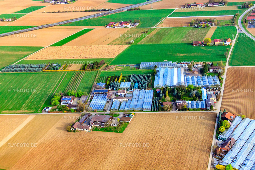 Gärtnerei Appich in Kleines Feldle http://www.blumen-appich.de/ | Luftbild: Gärtnerei Appich in Kleines Feldle http://www.blumen-appich.de/ in Möglingen im Bundesland Baden-Württemberg in Deutschland. Foto: IMG_39333.jpg vom 03.04.2011 durch Werner Riehm/FLY-FOTO.de - Realisiert mit Pictrs.com