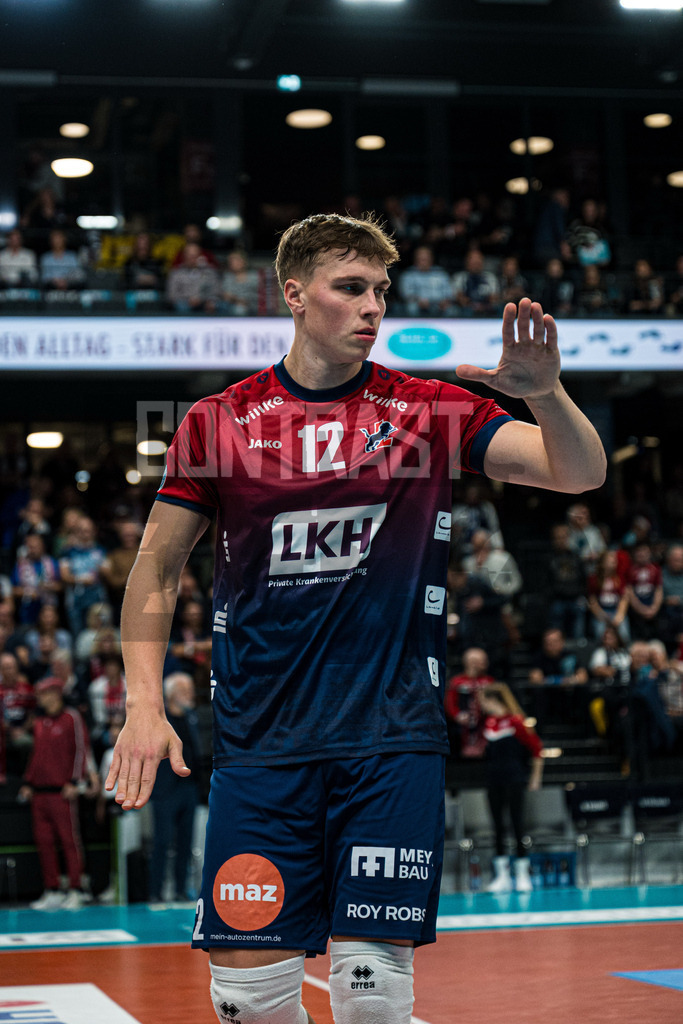 Volleyball I Herren I Saison 2025/2026 I Bundesliga I 8. Spieltag I SVG Lüneburg - FT 1844 Freiburg | CONTRAST ZERØ MEDIA - Realisiert mit Pictrs.com