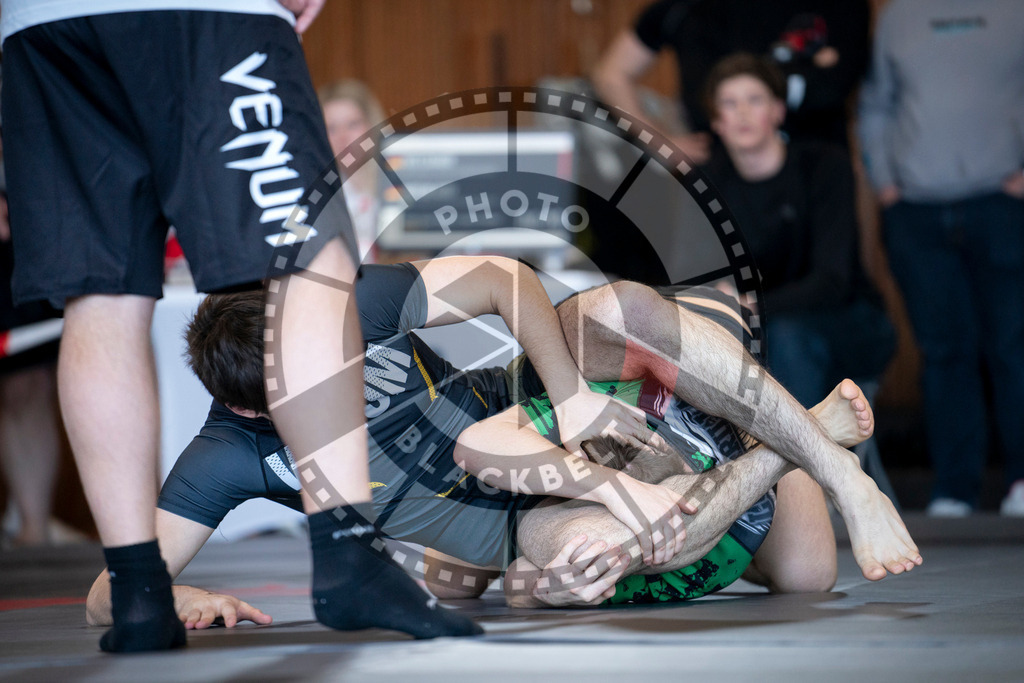 20240309PBB5525 | Fighters compete during the International Luta Livre (ILLCS) Spring Championship in Hannover, Germany, on March 9, 2024.
