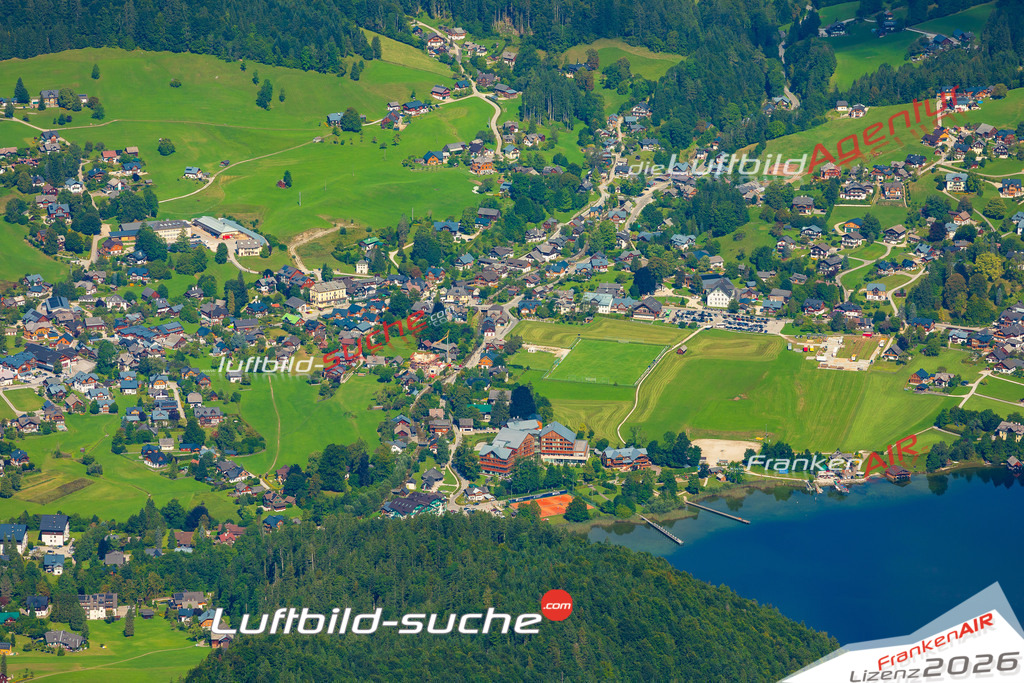 Luftaufnahme von Altaussee Vs Google Maps- Die Luftaufnahme wurde 2025 vom UL-Flugzeug heraus erstellt ( keine Drohne ) - Hochauflösende Luftaufnahme - für professionelle Ausdrucke geeignet. Die Geschenkidee !Mit Lizenz und Bildrechte bestellbar
