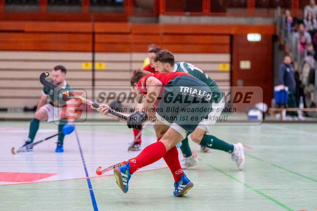 HK_20250110_101329 | 1. Bundesliga Halle Herren Crefelder HTC - Uhlenhorst Mülheim am 10.1.2025 Glockenspitz Halle Krefeld, Krefeld ,