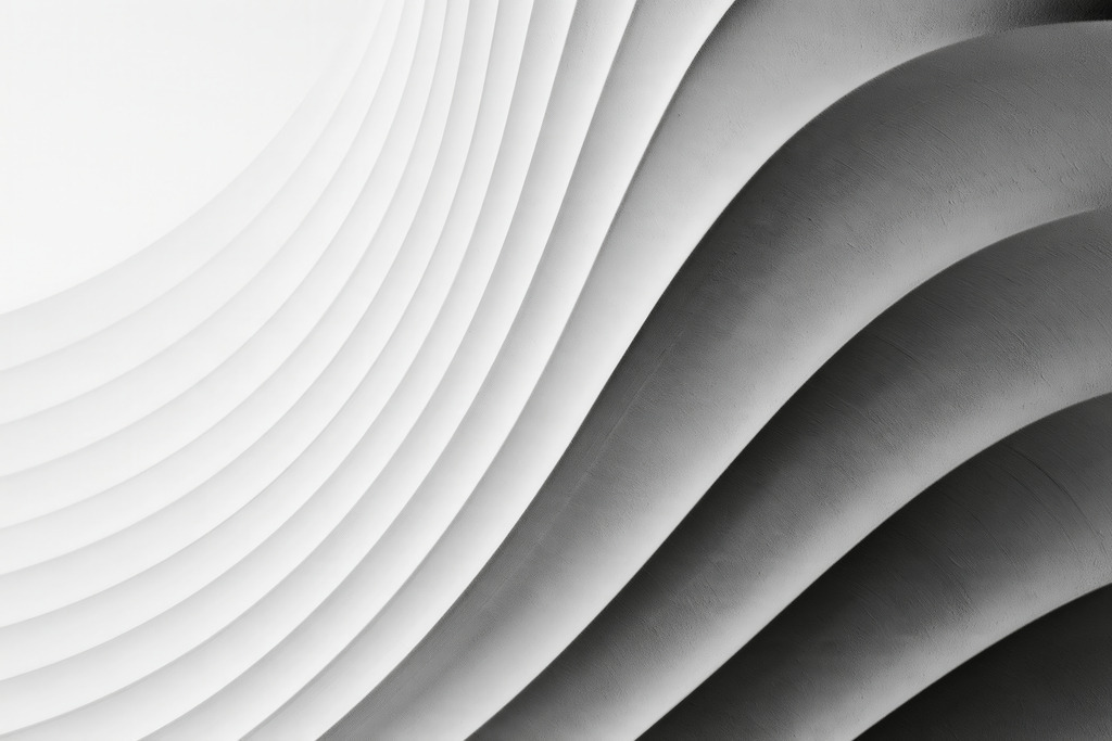 KI00327 | Mit moderner KI‑generiertes schwarz-weiß Artwork, sorgfältig manuell für den Druck optimiert.