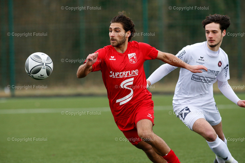 A_LUI_25022023_12 | SPORT,FUSSBALL,LL.OST ASKOE OEDT 1B-ST.AMGDALENA 25.02.2023IM BILD: YIGIT YLMAZ   (OEDT1B) UND MARIN STEINBERGER (ST.MAGDALENA) FOTO:FOTOLUI