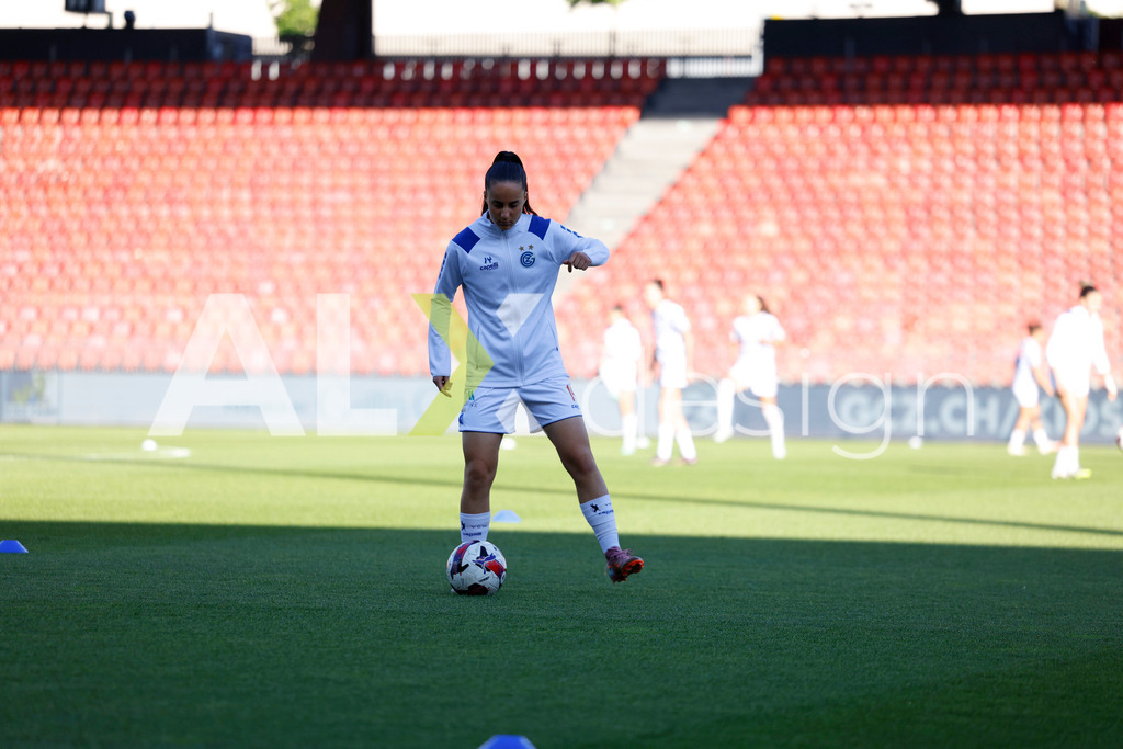 GC Zürich vs FC Zürich - AXA Women’s Super League Playoffs - Stadion Letzigrund | NICOLE ARCANGELI of Grasshopper Club Zürich before the AXA Women’s Super League Playoffs quarter-final second leg between GC Zürich and FC Zürich at Stadion Letzigrund, Zurich, Switzerland. - Realisiert mit Pictrs.com