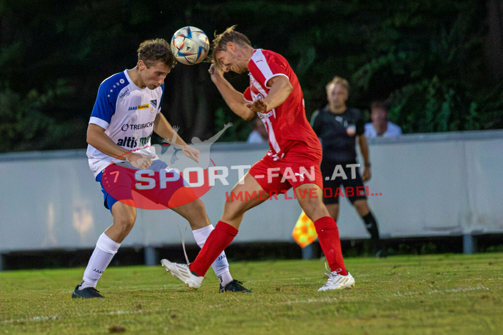 FC KAC - SK Treibach 2-2, Kärntner Liga | Lukas Pippan (SK Treibach #7) FC KAC - SK Treibach 2-2 am 25.08.2023 in Klagenfurt
(Sportplatz KAC), Austria, (Photo by Ernst Krawagner sport-fan.at) - Realisiert mit Pictrs.com