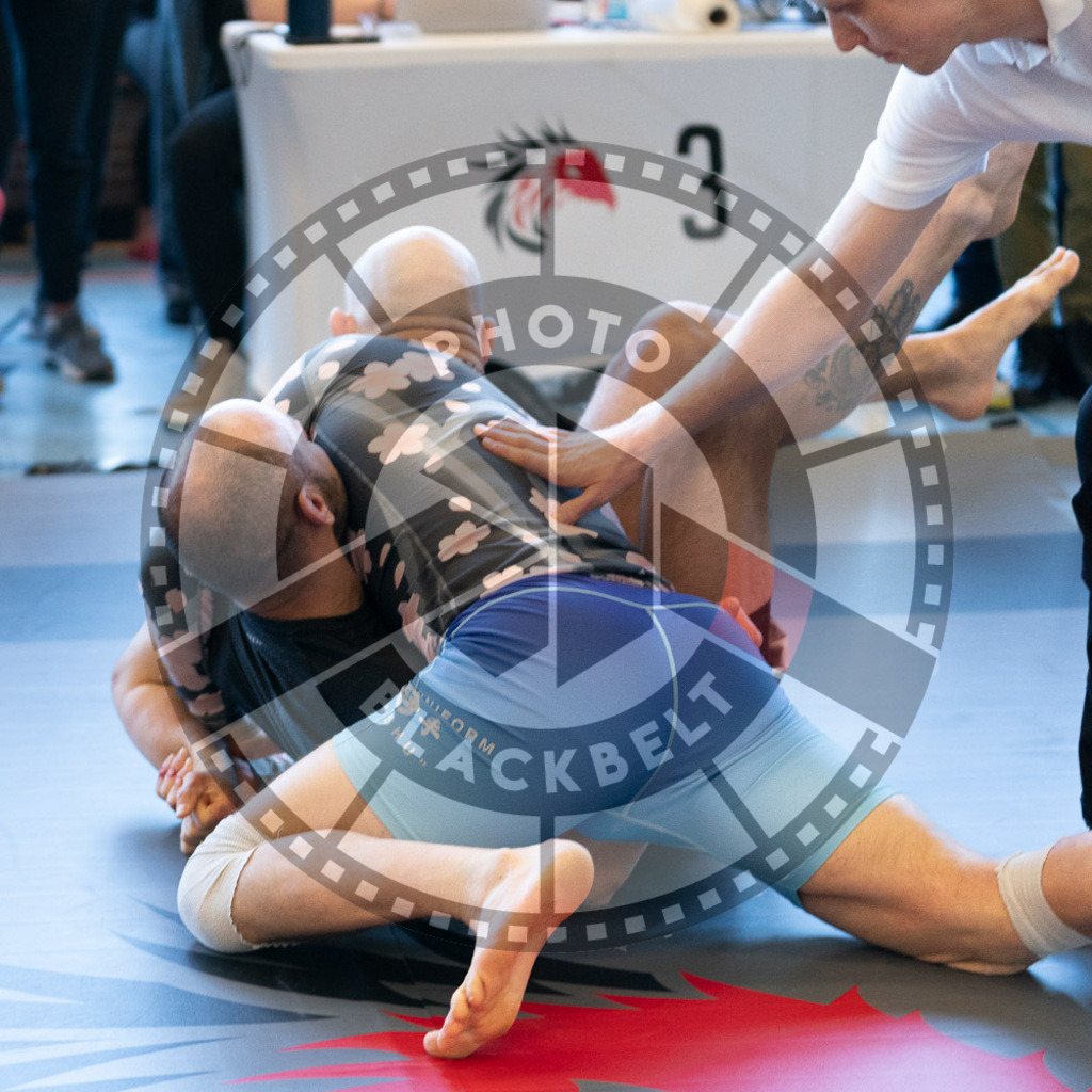 20250329PBB3619 | Fighters compete during the International Luta Livre (ILLCS) Germany IX Spring 2025 Competition spring on March 29, 2025 in Hannover, Germany.© Chiara Dazi