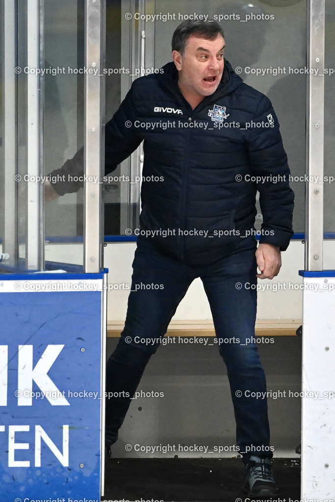 ESC Sparkasse Steindorf vs. ESV Ferlach | Sektionsleiter ESC Steindorf Hans Tschernutter, ESC Sparkasse Steindorf vs. ESV Ferlach, ESC Sparkasse Steindorf vs. ESV Ferlach am 22.02.2026 in Steindorf  (Ossiachersee Halle ), Austria, (Photo by Bernd Stefan)