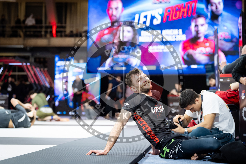 20260214PBB3265 | Fighters compete during the ADCC European Trials  competition day 1 in Belgrade, Serbia, on February 14, 2026.